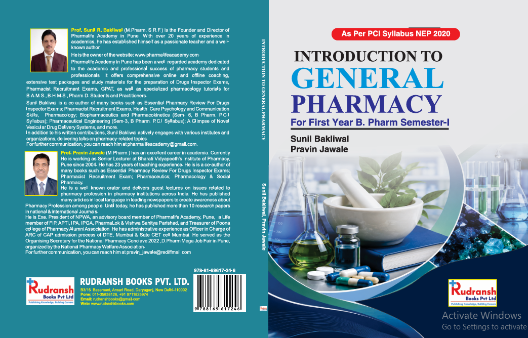 Essentials of General pharmacy